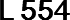 L 554