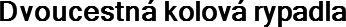 Dvoucestná kolová rypadla